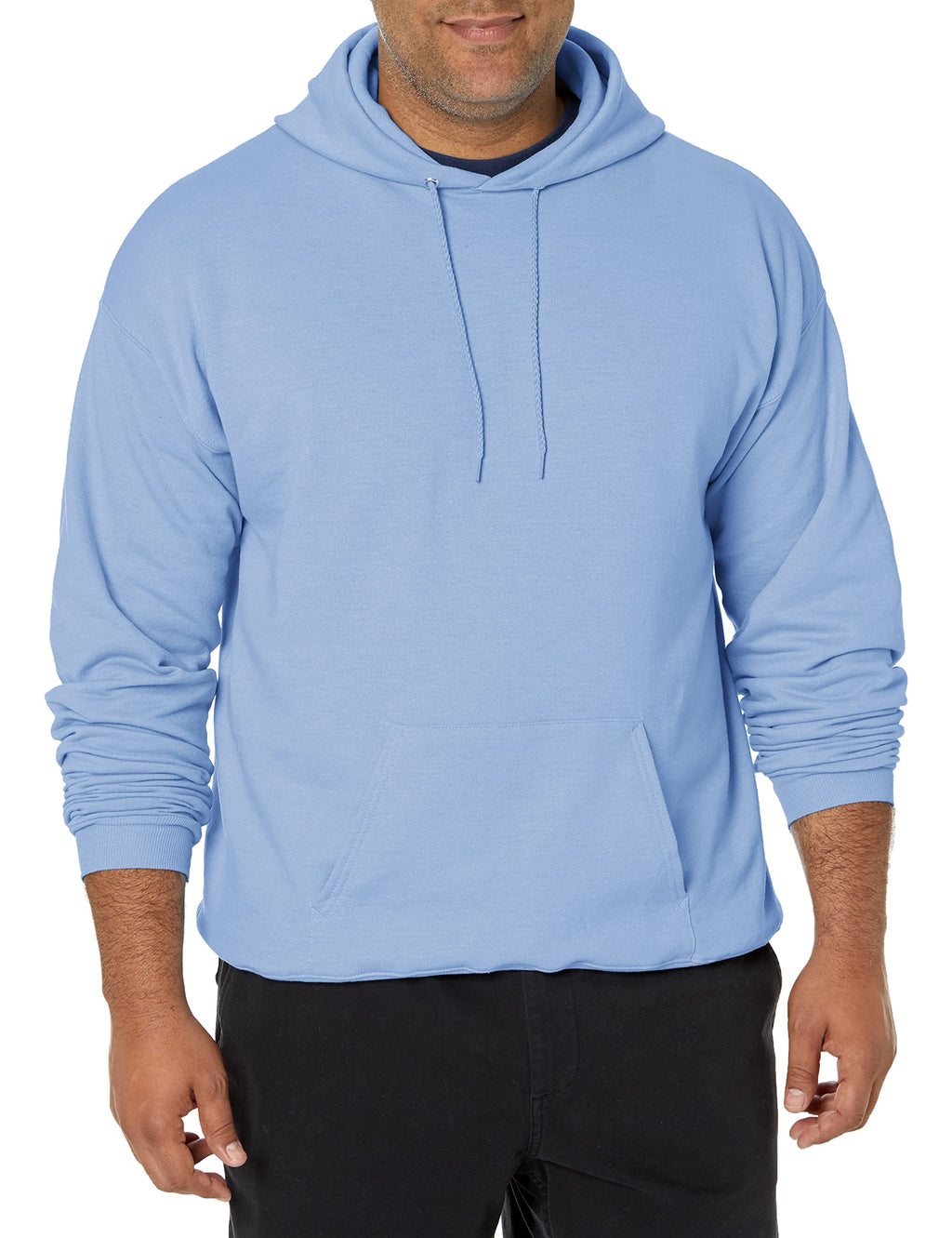 Unisex Ecosmart 5050 Pullover Hooded Sweatshirt - WHITE - S(D0102H7K308)