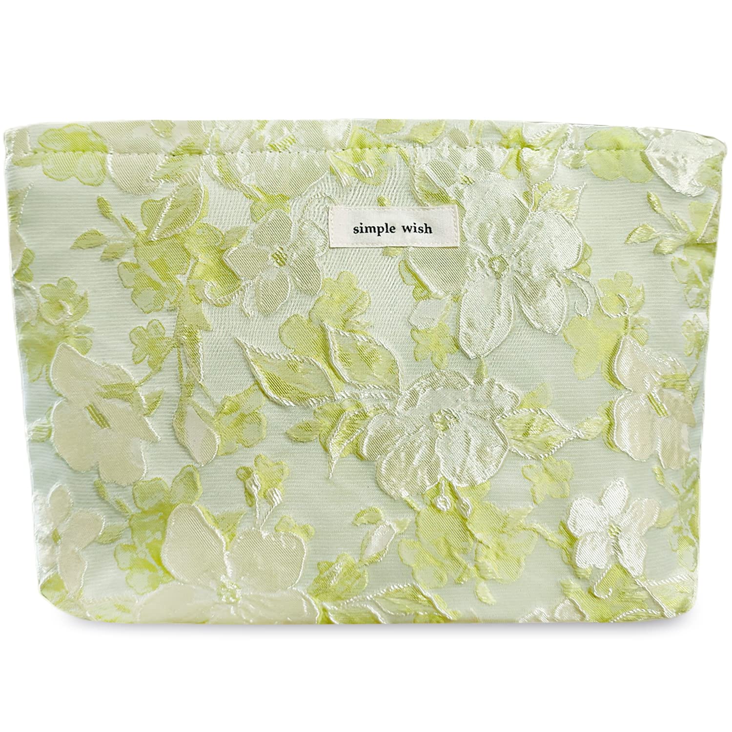 STARDW Flower Cosmetic Bags Makeup Bags for Women and Girls,Travel Makeup Bag Large Capacity Canvas Makeup Bag,Makeup Organizer 