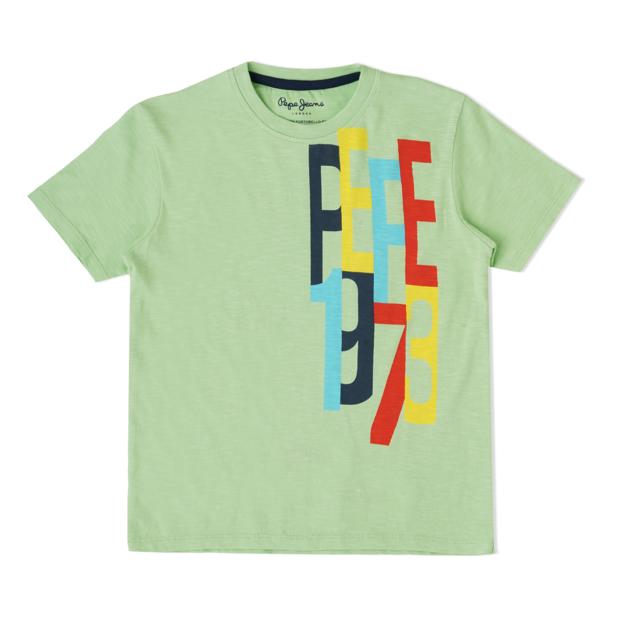 Pepe Jeans BoyS Regular Fit T-Shirt (Pb5036146658_Toy Green