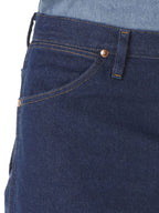 Wrangler Men's 13MWZ Cowboy Cut Original Fit Jean, Prewashed Indigo, 37W x 30L