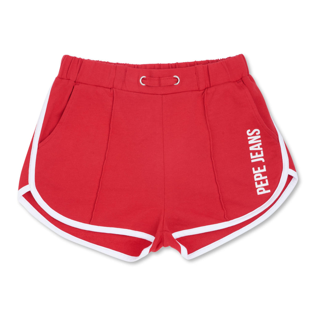 Pepe Jeans GirlS Chino Shorts (Pg800784_Red_8)