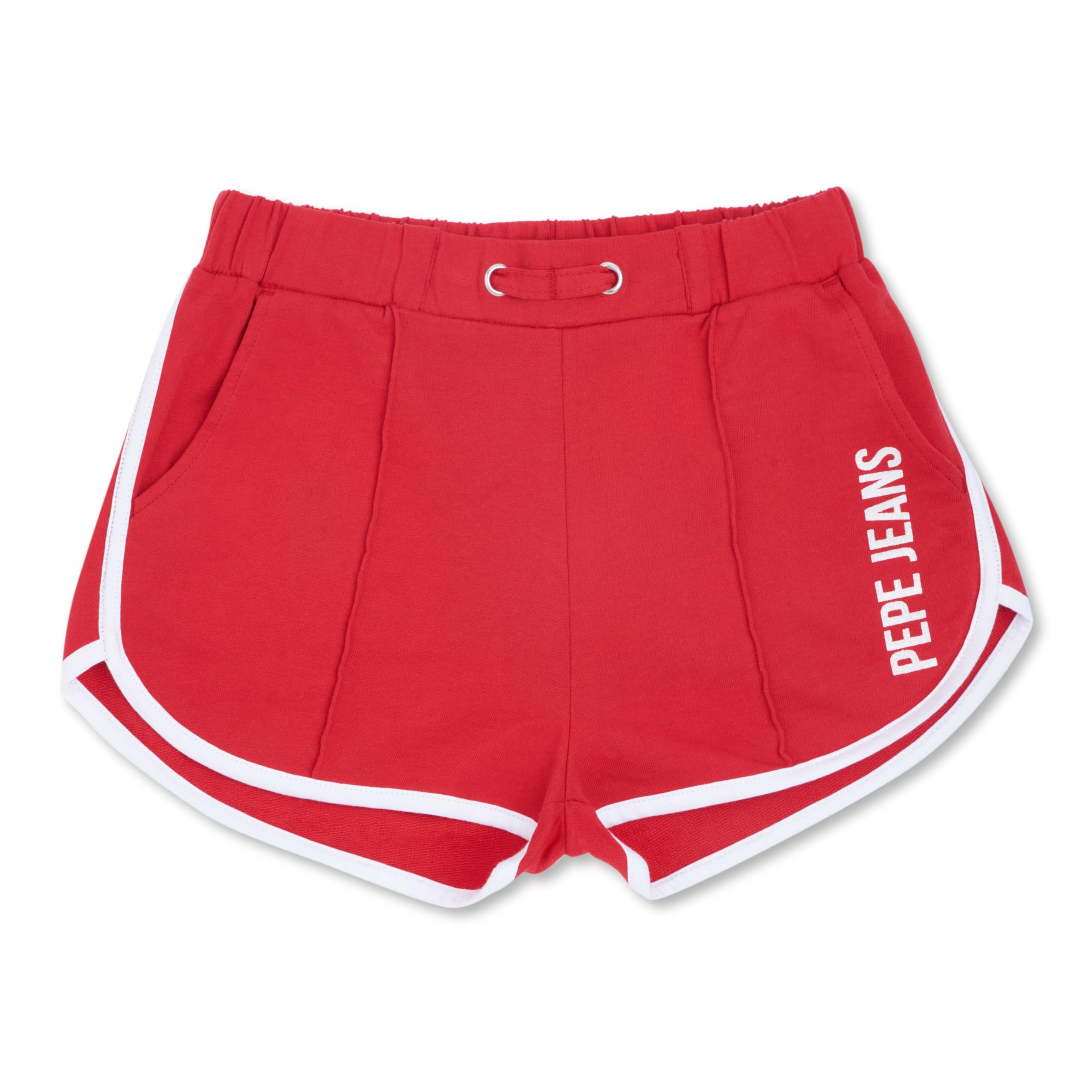 Pepe Jeans GirlS Chino Shorts (Pg800784_Red_8)