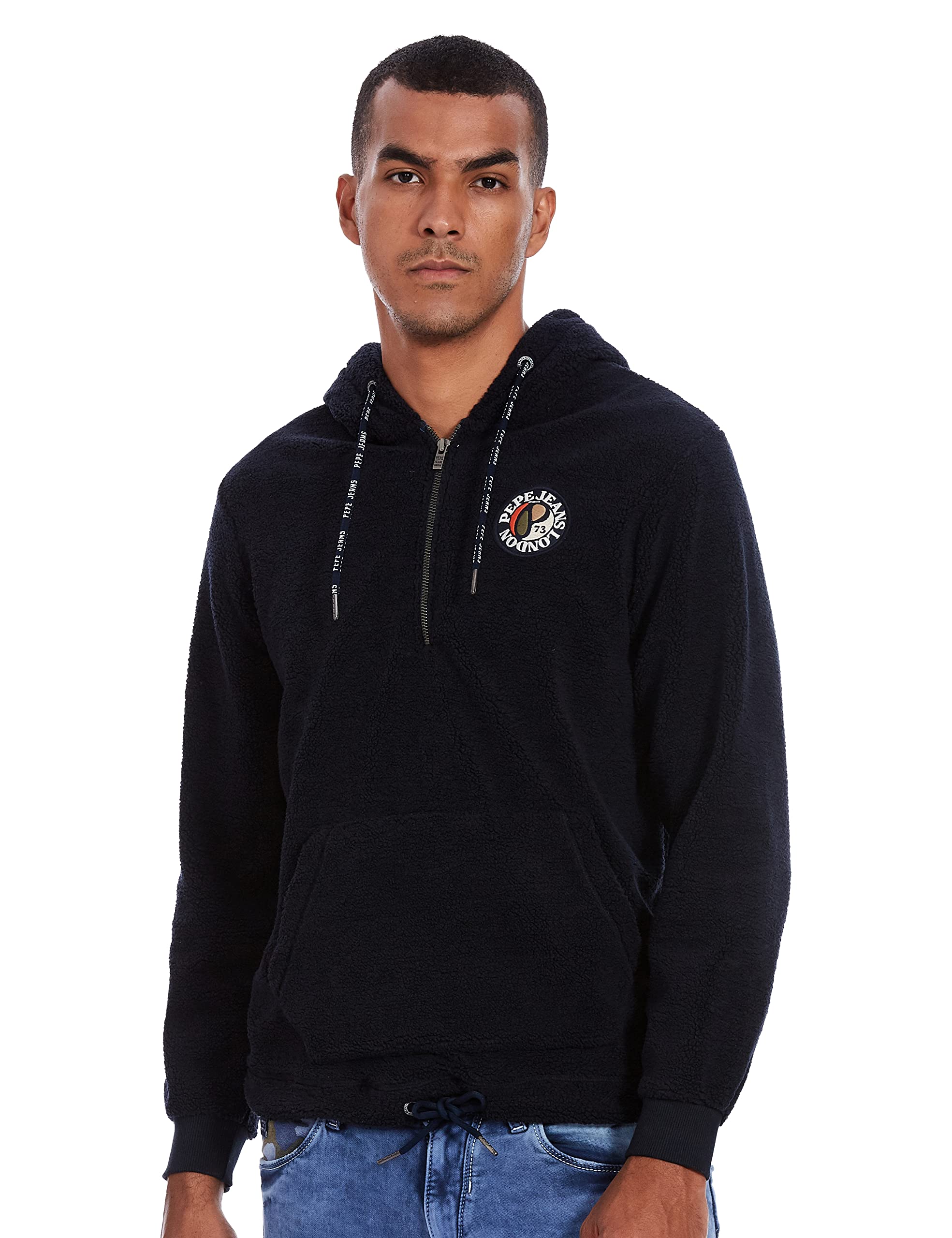 Pepe Jeans MenS Sweatshirts (Pm582115_S, Blue, Small)