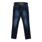 Pepe Jeans Cashed Mid Waist Slim Fit Denim, Dark Tint, 8