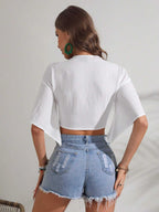 Leriya Fashion WomenS Regular Fit Top (Lf-W1928_White