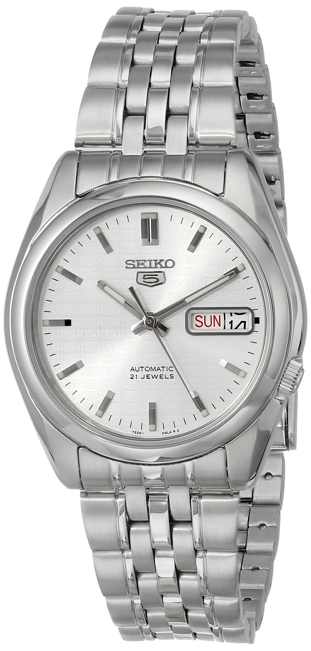 Seiko Men's SNK355 Automatic Stainless Steel Dress Watch
