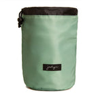 Jadyn Cinch Top Compact Travel Makeup Bag and Cosmetic Organizer for Women (Sage Green)