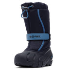 Sorel Youth Unisex Little Children's Flurry Boot - Collegiate Navy, Atmosphere - Size 11