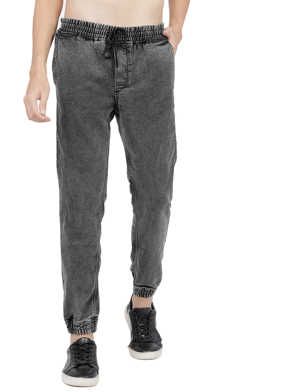 Ketch MenS Mid Rise Regular Jeans (Khjn000160_Grey_36)