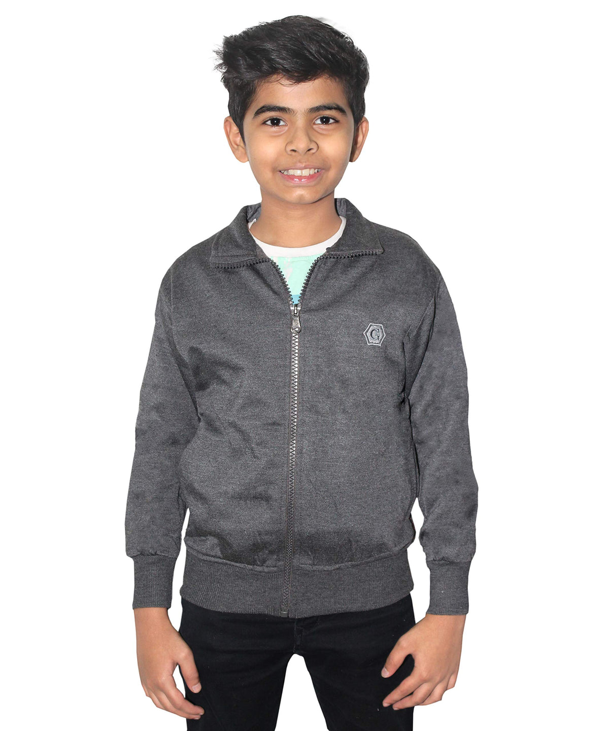 Goodluck Boys Full Sleeve Collar Sweatshirt (67 Years 26 Size) 6-726
