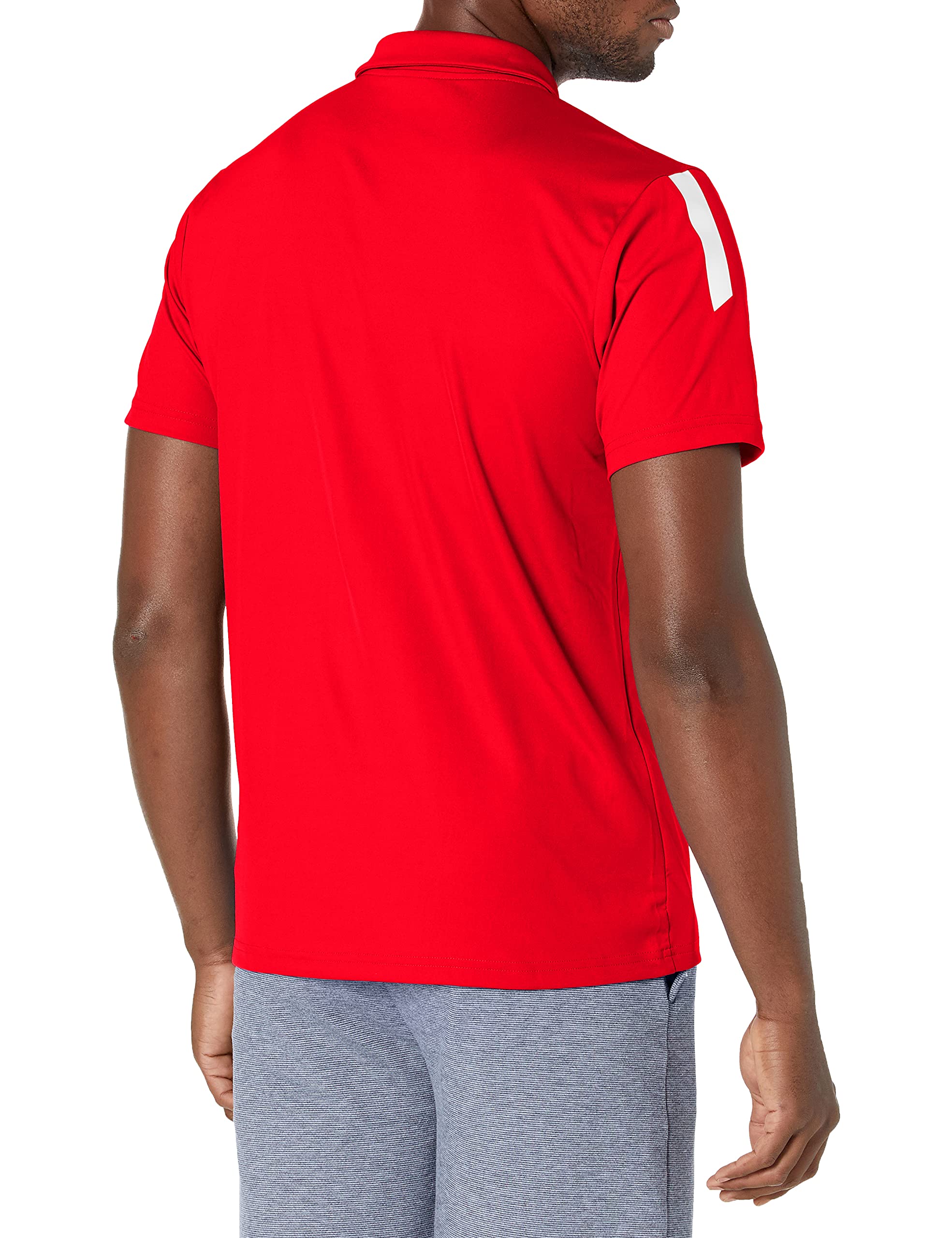 PUMA mens Teamliga Sideline Polo Shirt, Red/White, Medium US