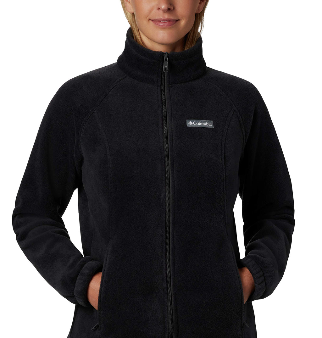 Ladies Benton Springsull-Zip Fleece - BLAcK - 1XL(D0102H7YRMX)