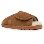 Lamo Sheepskin W0604-CNT-M Womens Wrap Slipper  Chestnut - Medium