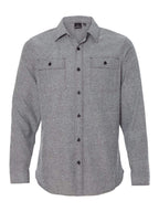 Burnside BU8200 Mens Solid Flannel Shirt