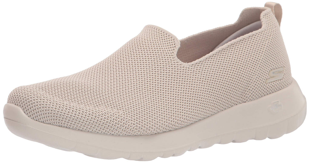 Skechers Womens Go Walk Joy - Sensational Day Sneaker, Taupe, 9 Wide US