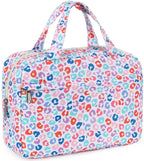 Makeup Bag for Women Cosmetic Bag Large Make Up Organizer Travel Toiletry Bags Waterproof Zipper Tote Pouch Purse for Girls