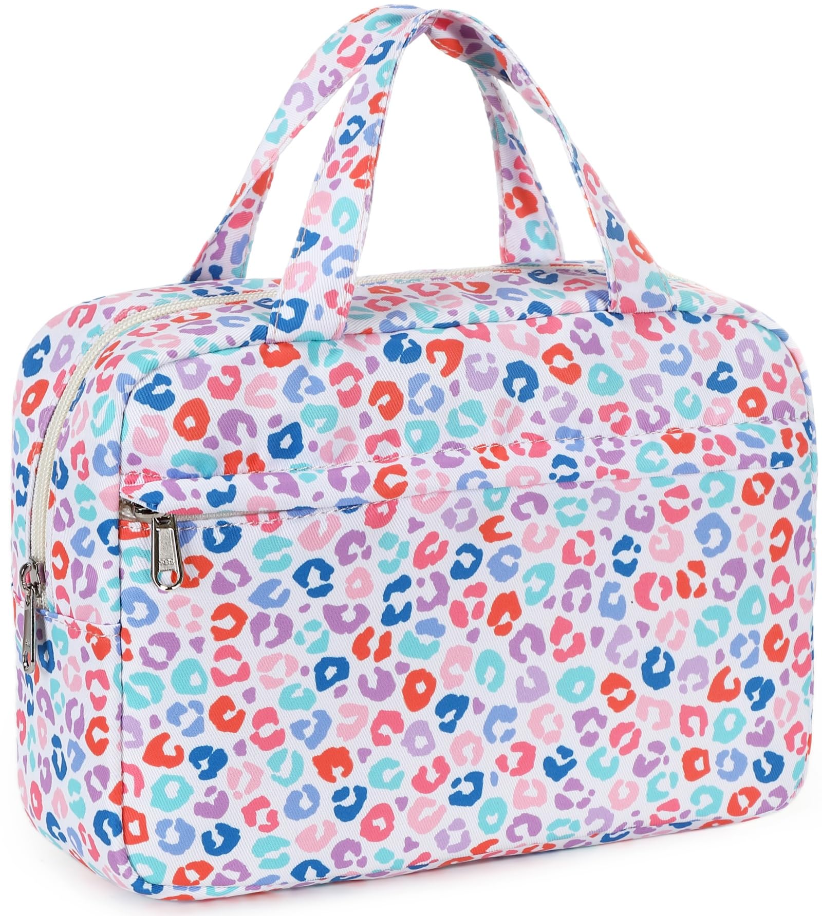 Makeup Bag for Women Cosmetic Bag Large Make Up Organizer Travel Toiletry Bags Waterproof Zipper Tote Pouch Purse for Girls