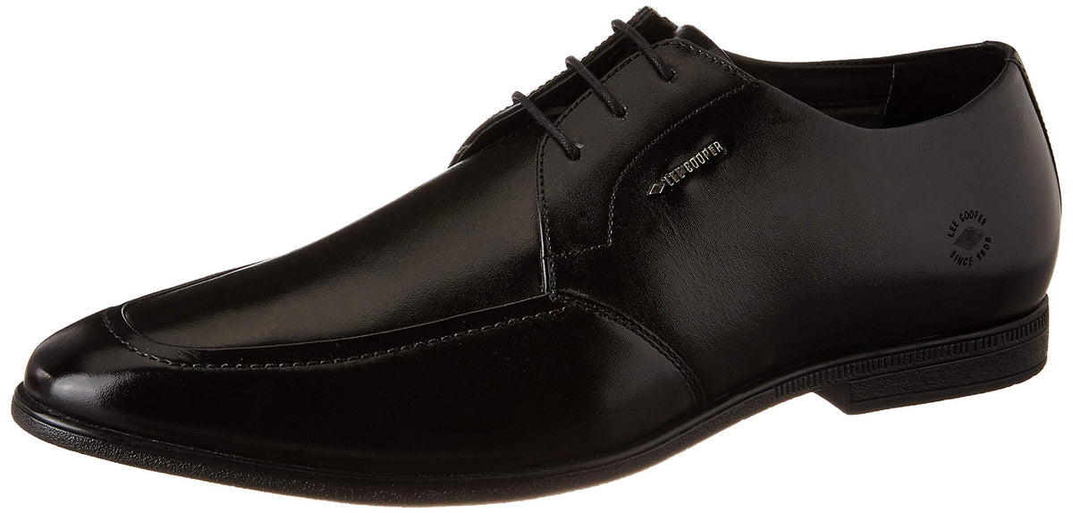 Lee Cooper Men Black Leather Formal Shoes9 UK (43 EU) (10 US) (LC1761N) 9-43