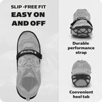 Yaktrax Pro Traction Cleats for Walking, Jogging, or Hiking on Snow and Ice (1 Pair), Large , Black