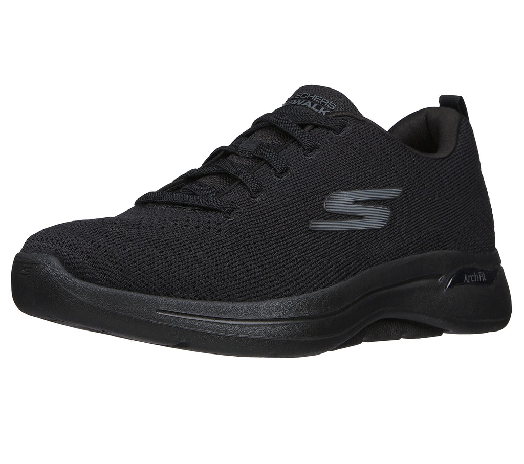 Skechers Men's Gowalk Arch Fit-Athletic Workout Walking Shoe with Air Cooled Foam Sneakers, Black 2, 10.5 X-Wide