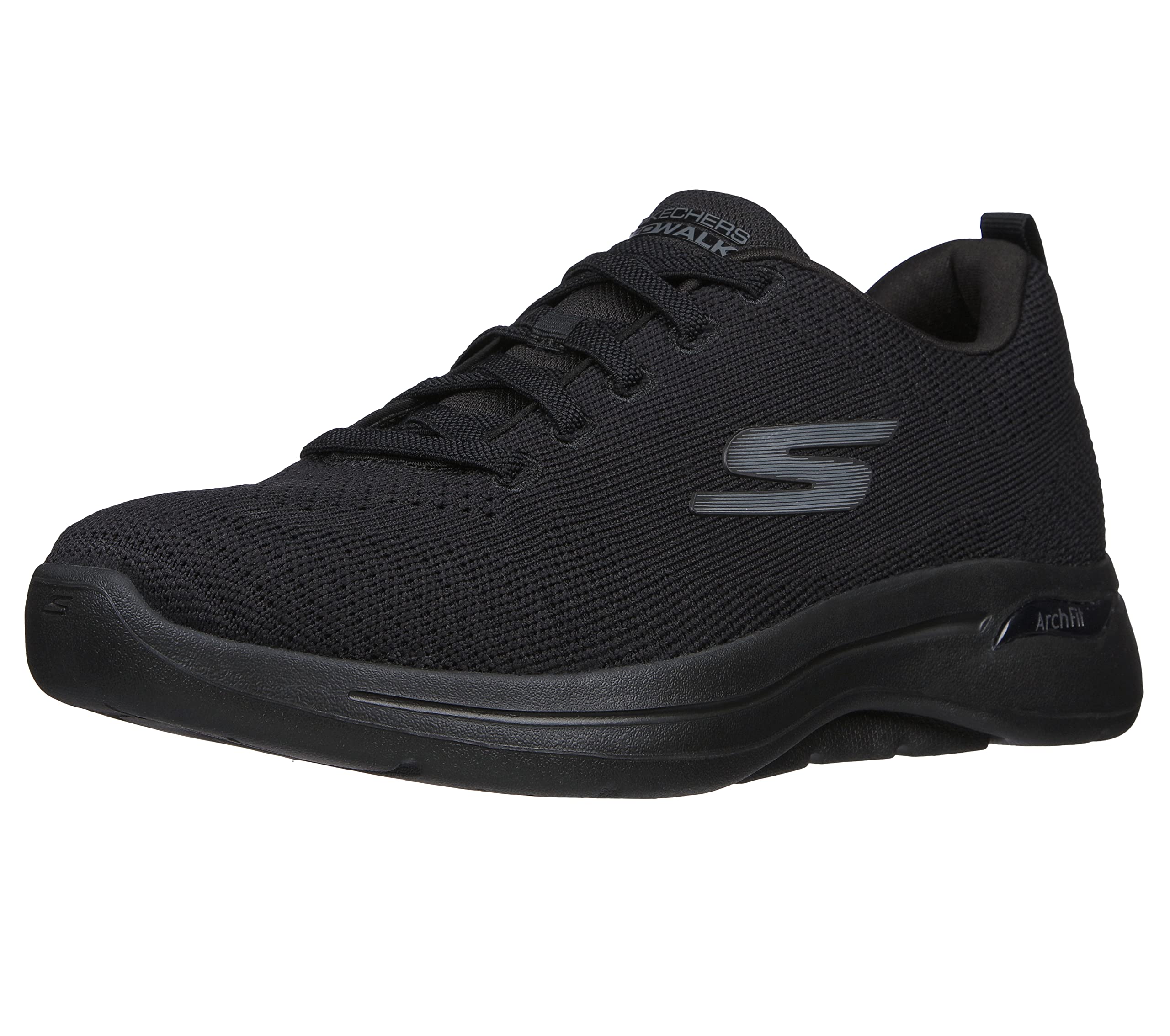 Skechers Men's Gowalk Arch Fit-Athletic Workout Walking Shoe with Air Cooled Foam Sneakers, Black 2, 10.5 X-Wide