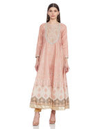 W For Woman Women'S Polyester Dress (21Auw13699-115116_Old Rose Pink_Xs)