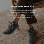 Allbirds Mens Wool Runners Everyday Sneakers, Machine Washable Shoe Made with Natural Materials - True Black (Cream Sole) - 9 Me