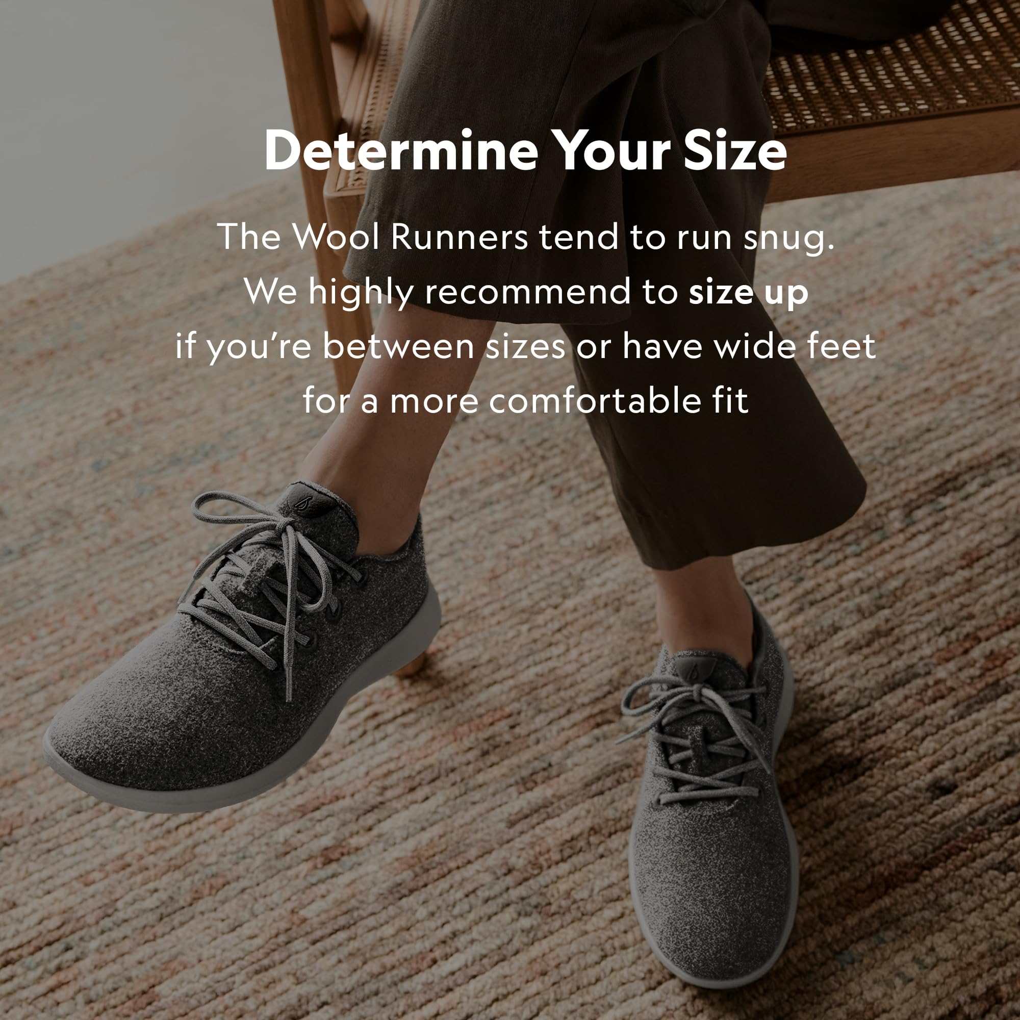 Allbirds Mens Wool Runners Everyday Sneakers, Machine Washable Shoe Made with Natural Materials - True Black (Cream Sole) - 9 Me