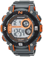 Armitron Sport Men's Digital Chronograph Resin Strap Watch, 40/8284