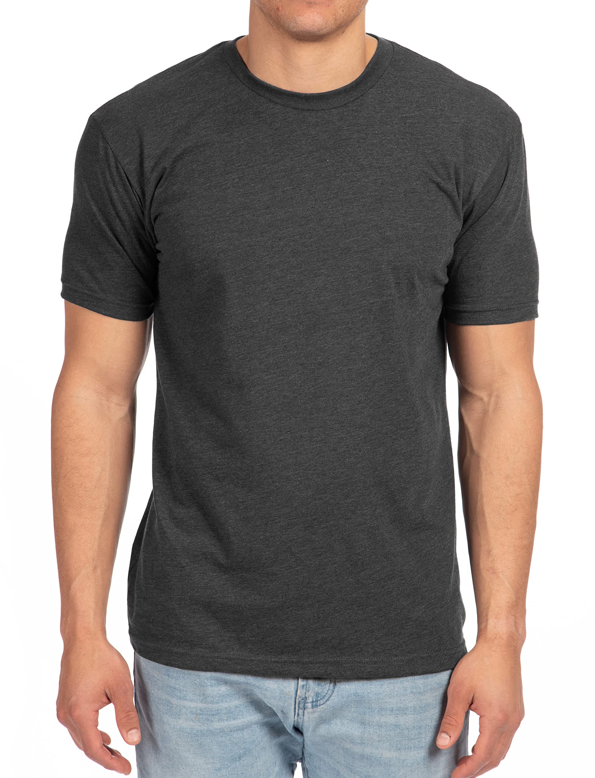 Unisex cVc crewneck T-Shirt - WHITE - 5XL(D0102HI9LT7)