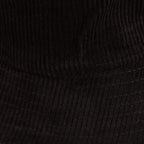CORDUROY BUCKET HAT - BLACK