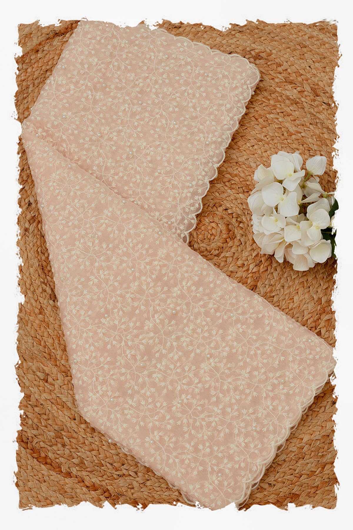 Soch Women Embroidered Dupatta with Pearl
