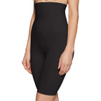 Zivame All Day Highwaist Thigh Shaper for Women - Black