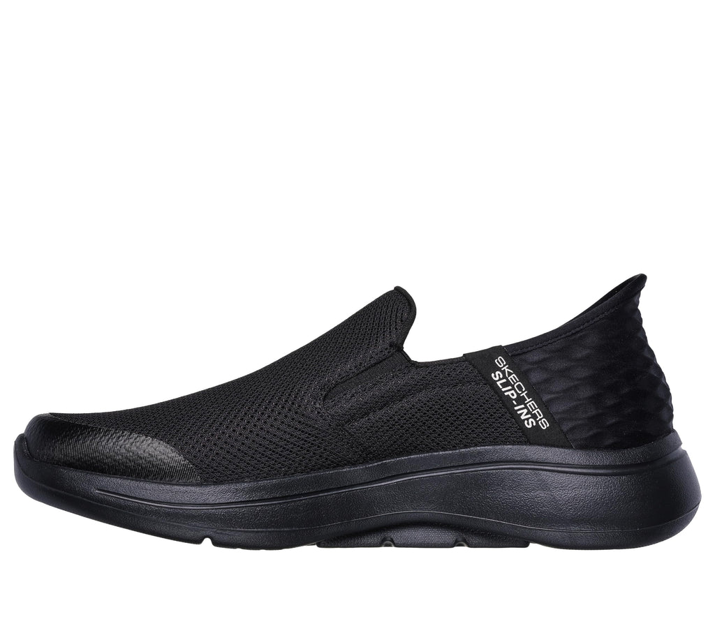 Skechers Men's Gowalk Arch Fit Slip-Ins-Athletic Slip-On Casual Walking Shoes with Air-Cooled Foam Sneaker, Black, 10.5