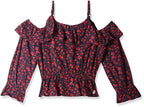 Pepe Jeans GirlS Shirts (Pg301560_6-7 Years, Blue, 6-7 Years)