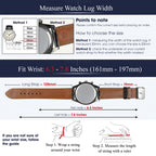 vinacreations 21mm Black Handmade Alligator Belly Leather Watch Band Men Quick Release Premium Crocodile Strap by Vietnamese DH-