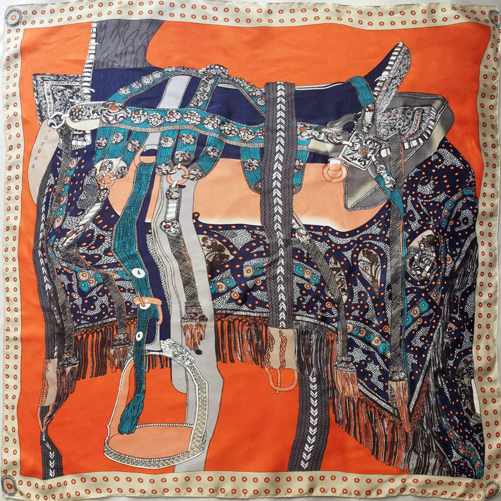 FONYVE Satin Silk Square Scarfs for Women Hair Scarves and Wraps Headscarf for Sleeping 27.5    27.5 inches