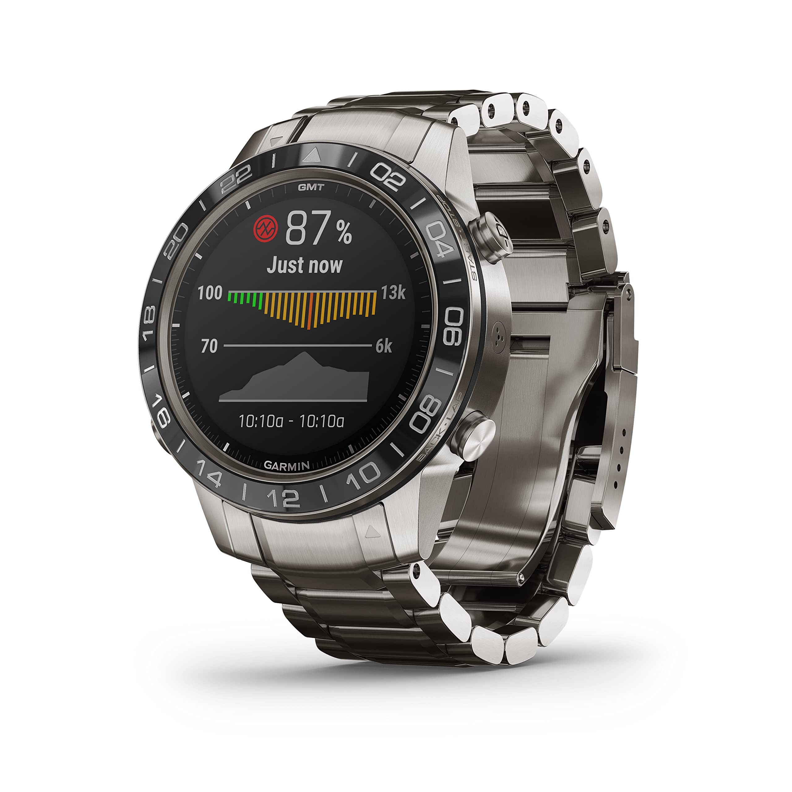 Garmin MARQ Aviator, Men's Luxury Tool Watch Designed for Your Passion for Aviation, View Flight Paths, Weather Reports, Start F