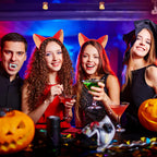 Lurrose 4pcs Cartoon Fox Ear Hair Hoop Cute Halloween Cosplay Party Costume Headbands Headwear for Children Kids Girls Women