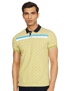 Pepe Jeans Mens Geometric Regular Polo (Pm541475_Green S)