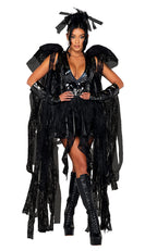 5078 - 4pc Angel of Darkness - Large / Black