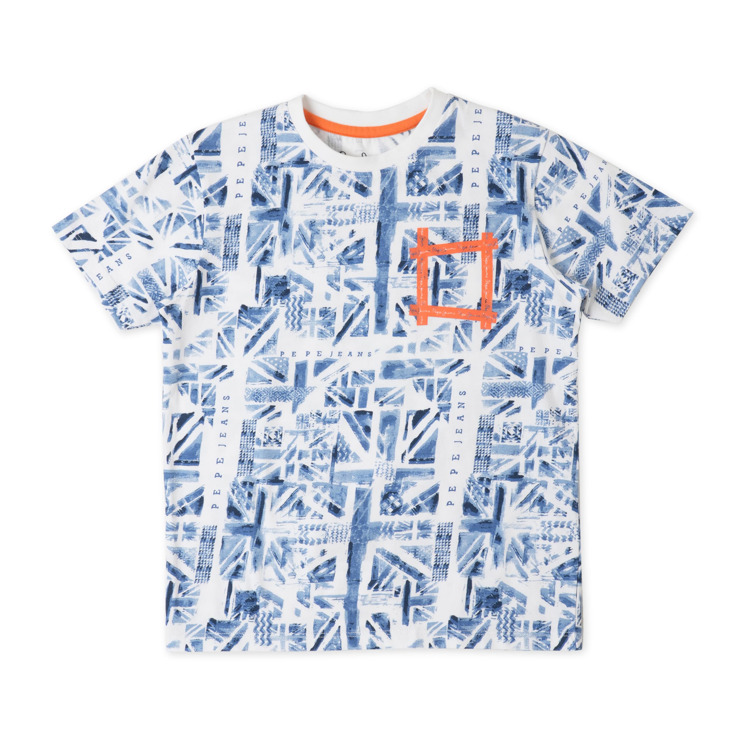 Pepe Jeans BoyS Regular Fit T-Shirt (Pb5036288008_White