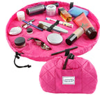 Lay-n-Go Cosmo Deluxe Drawstring Cosmetic Pouch & Makeup Bag Organizer, Toiletry Bag for Travel, Gifts, and Daily Use, 22 inch, 