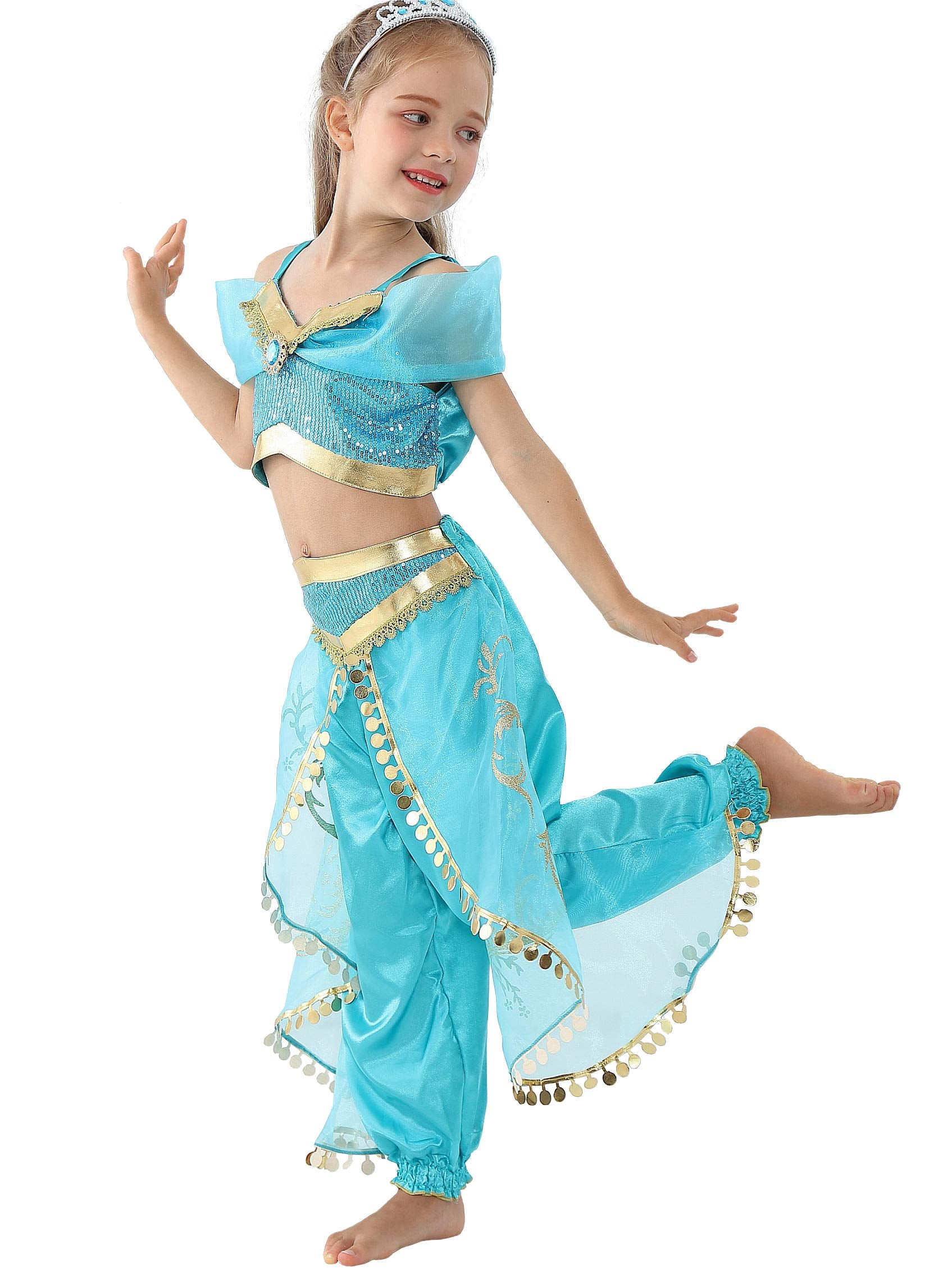 Dressy Daisy Girls Princess Dress Up Costumes Halloween Party Fancy Dress