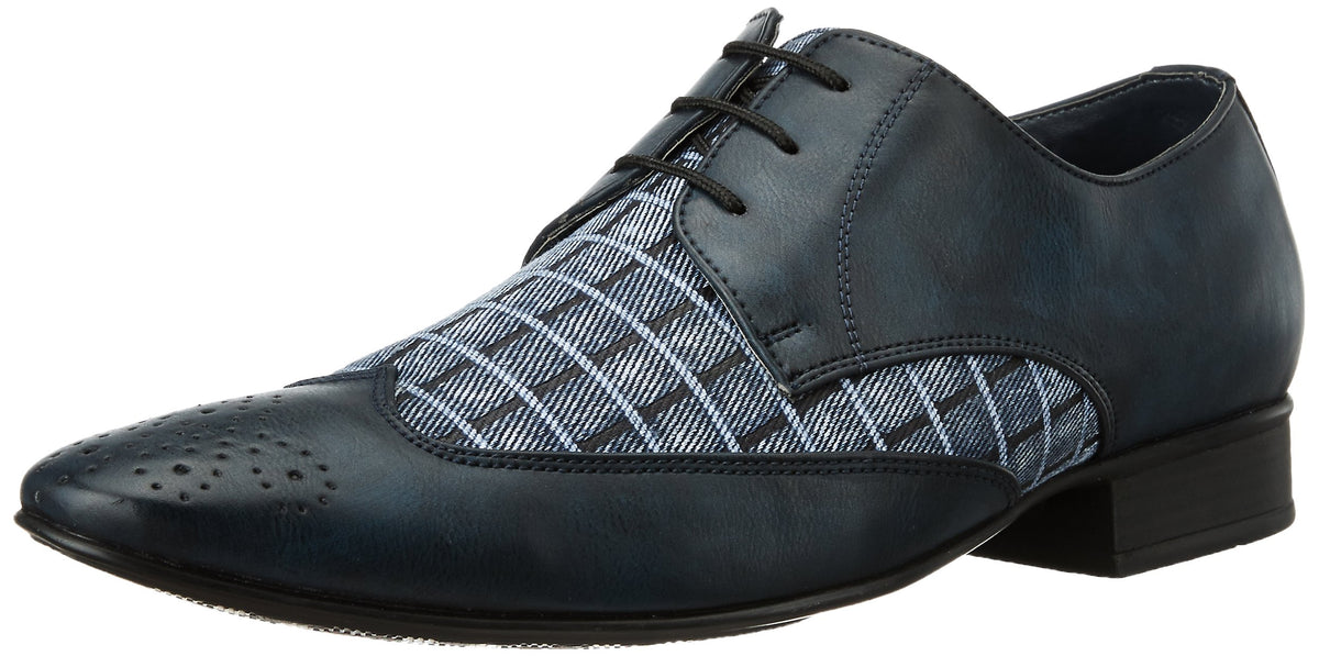 Liberty Fortune (from Mens Blue Leather Formal Shoes  9.5 UK/India (44 EU) 9.5