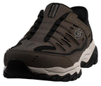 Skechers Men's Afterburn M. Fit Ridgeburn Hands Free Slip-in Loafer, Brown, 9 X-Wide