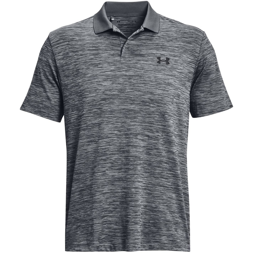 Under Armour Men's Performance 3.0 Polo, (012) Pitch Gray / / Black, X-Small