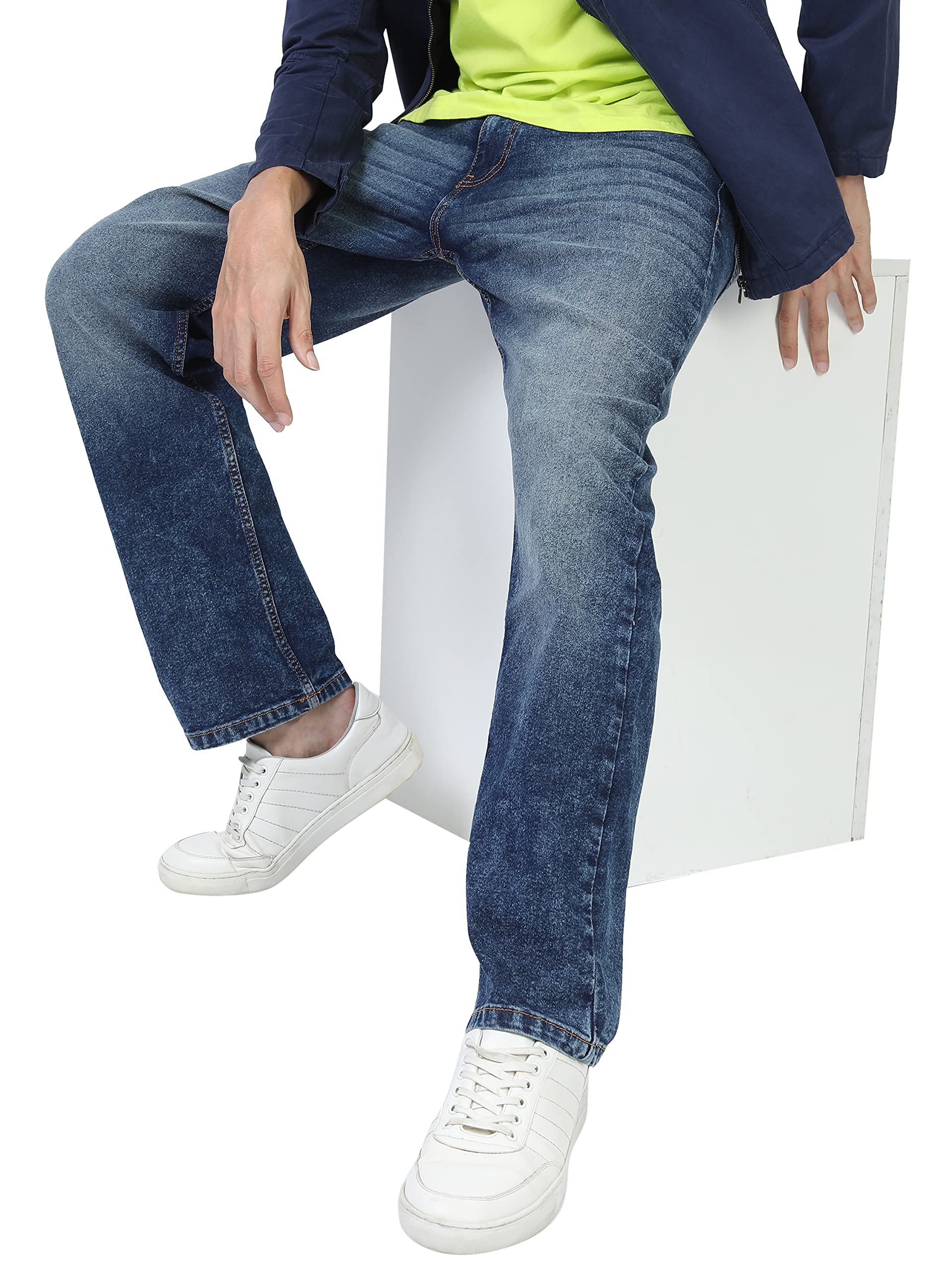 KETCH Mens Stright FIT Blue Jeans