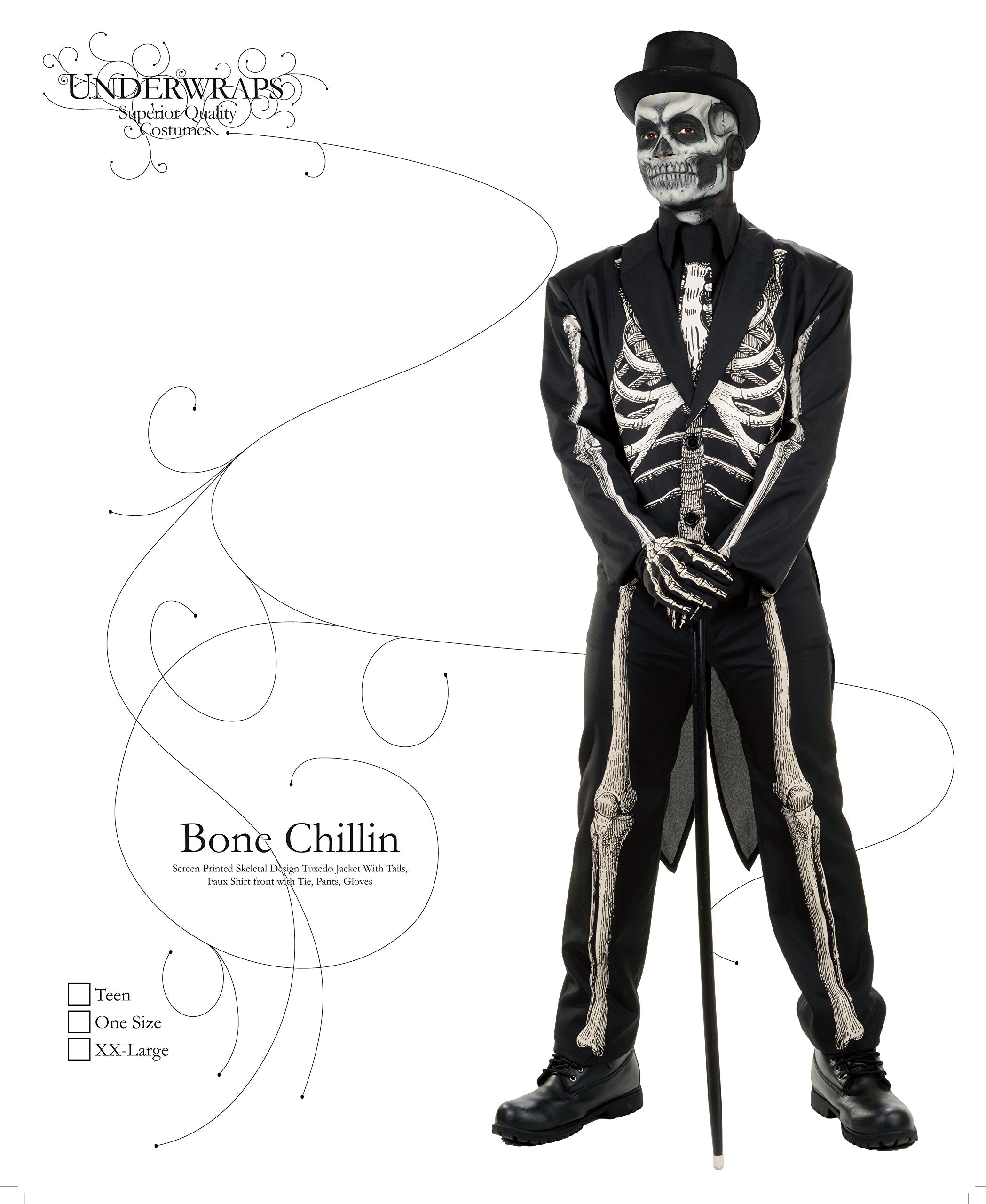 Bone Chillin Teen Costume