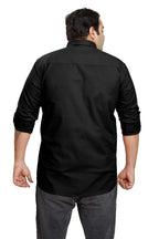BE ACTIVE Mens Casual 100% Cotton Solid Plus Size Shirt || Plus Size Shirts for Men || Casual Plus Size Shirt || Casual Wear Sh